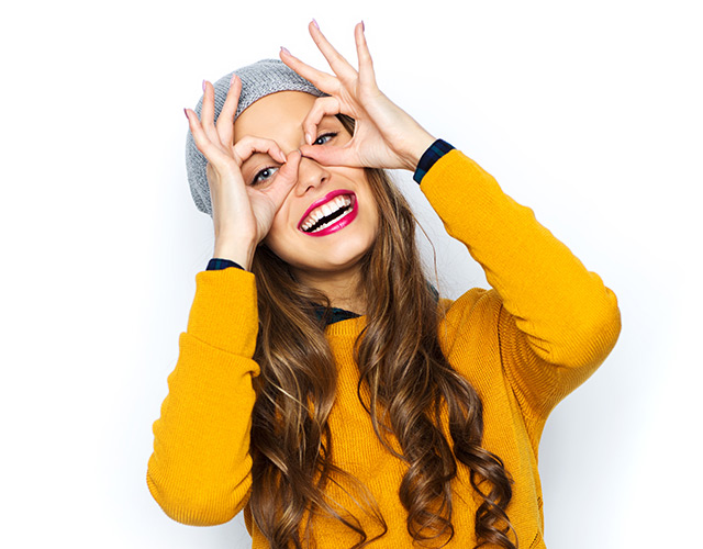 Goofy, fun cornea conditions patient